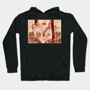 Mexican Mayan Chocolate Model No. 2 Hoodie